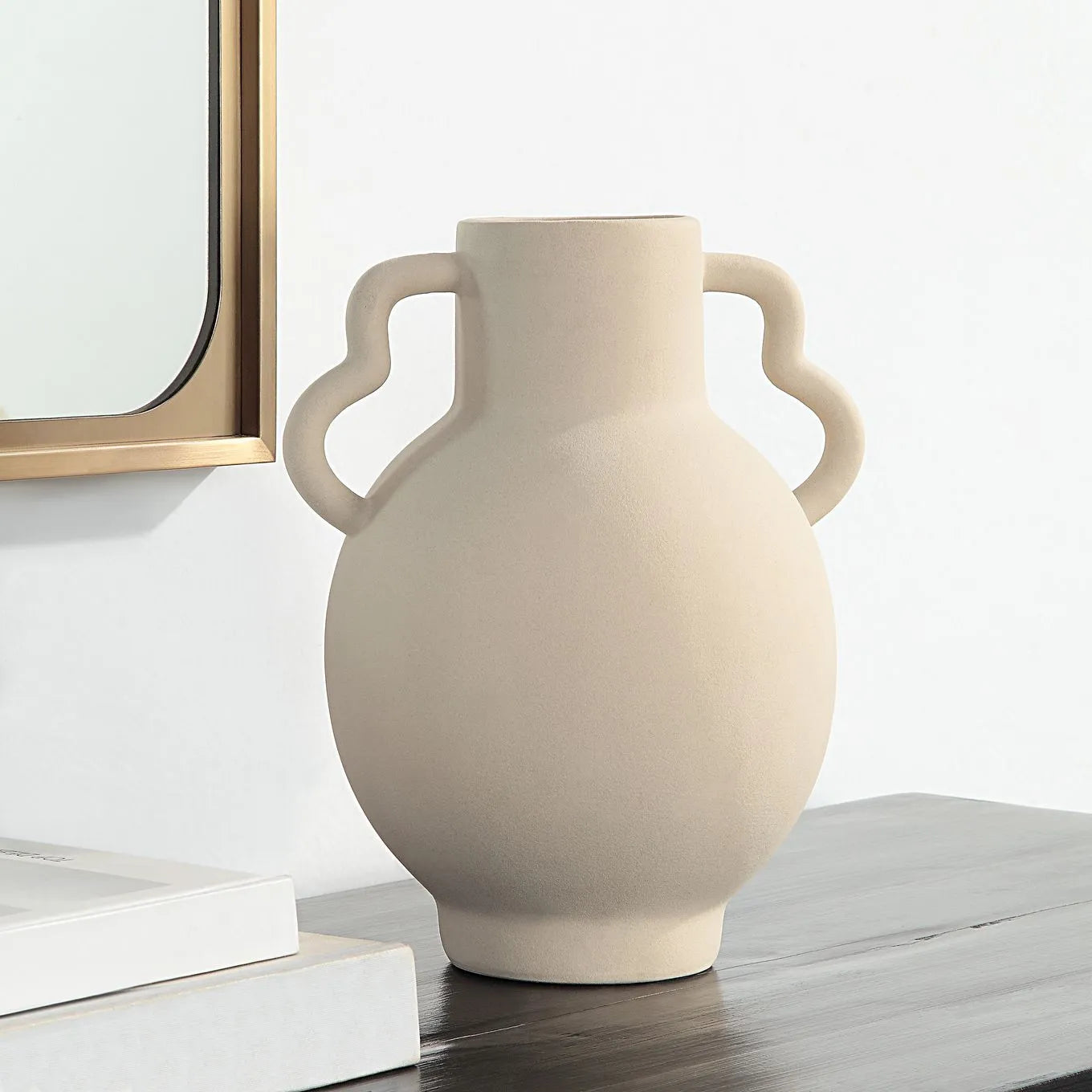 CERAMIC VASE WITH HANDLES  Zara Home United States of America