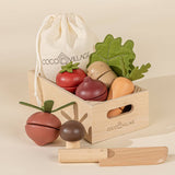 Wooden Vegetables Playset