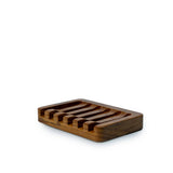 Teak Wood Waterfall Soap Dish