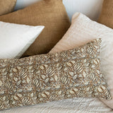 Lumbar Willow Kantha Pillow