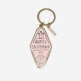 Hotel California Enamel Keychain