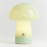 Portable Mini Glass Mushroom Lamp