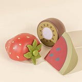 Wooden Fruits Playset