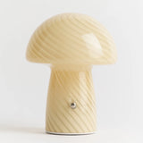 Portable Mini Glass Mushroom Lamp