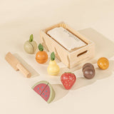 Wooden Fruits Playset