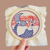 Mermaid Embroidery Kit