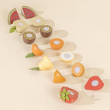 Wooden Fruits Playset