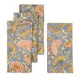 Curacao Block Print Napkins - Set of 4