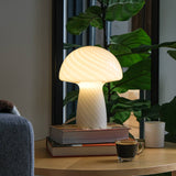 Petite Glass Mushroom Lamp