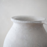 Rhodes Pitcher Vase Cream