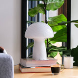 Petite Glass Mushroom Lamp