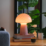 Petite Glass Mushroom Lamp