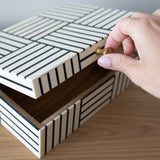 Striped Storage Box