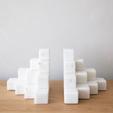 Marble Stairstep Bookends