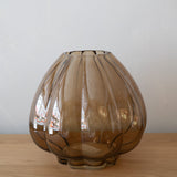 Fluted Glass Vase