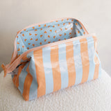 Striped Toiletry Bag