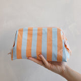 Striped Toiletry Bag