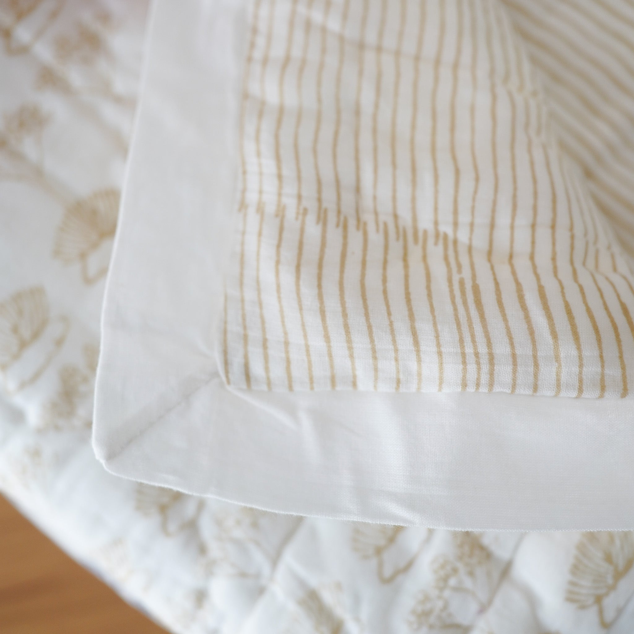 Botanical Muslin Baby Quilt