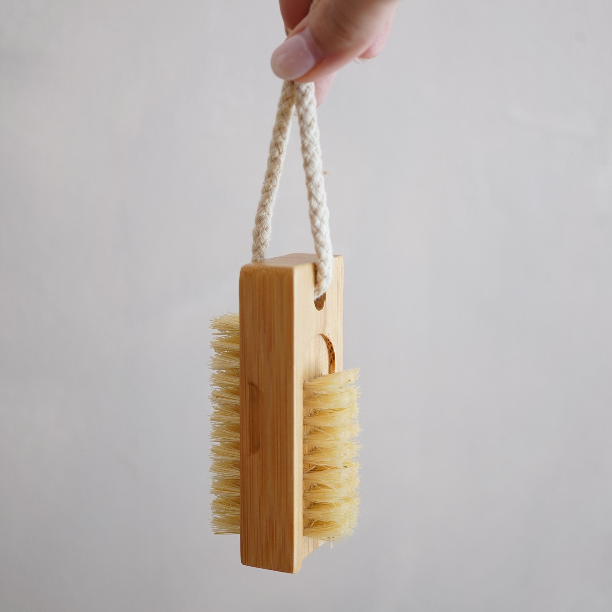 Wooden Nail Brush Cleaner