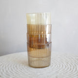 Gems Tumbler Amber - Set of 4