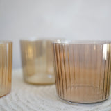 Gems Tumbler Amber - Set of 4