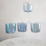 Gems Wine Glasses Sapphire - Set of 4