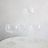 Gio Line Champagne Coupes - Set of 4