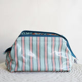 Striped Toiletry Bag