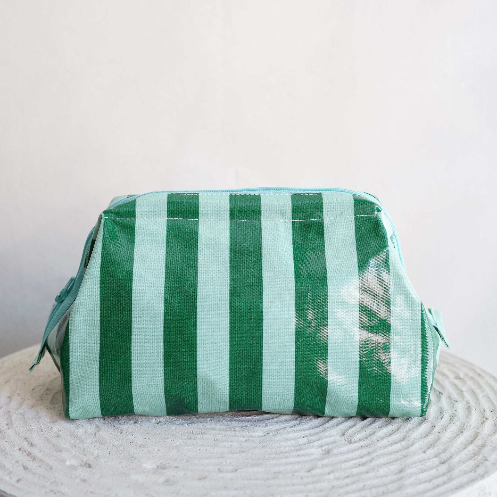 Striped Toiletry Bag