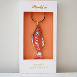 Good Fortune Fish Keychain