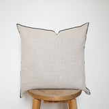 Pinstripe Linen & Cotton Pillow Cover