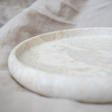 Round Polished Marble Tray