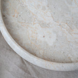 Round Polished Marble Tray