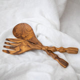 Teak Salad Servers