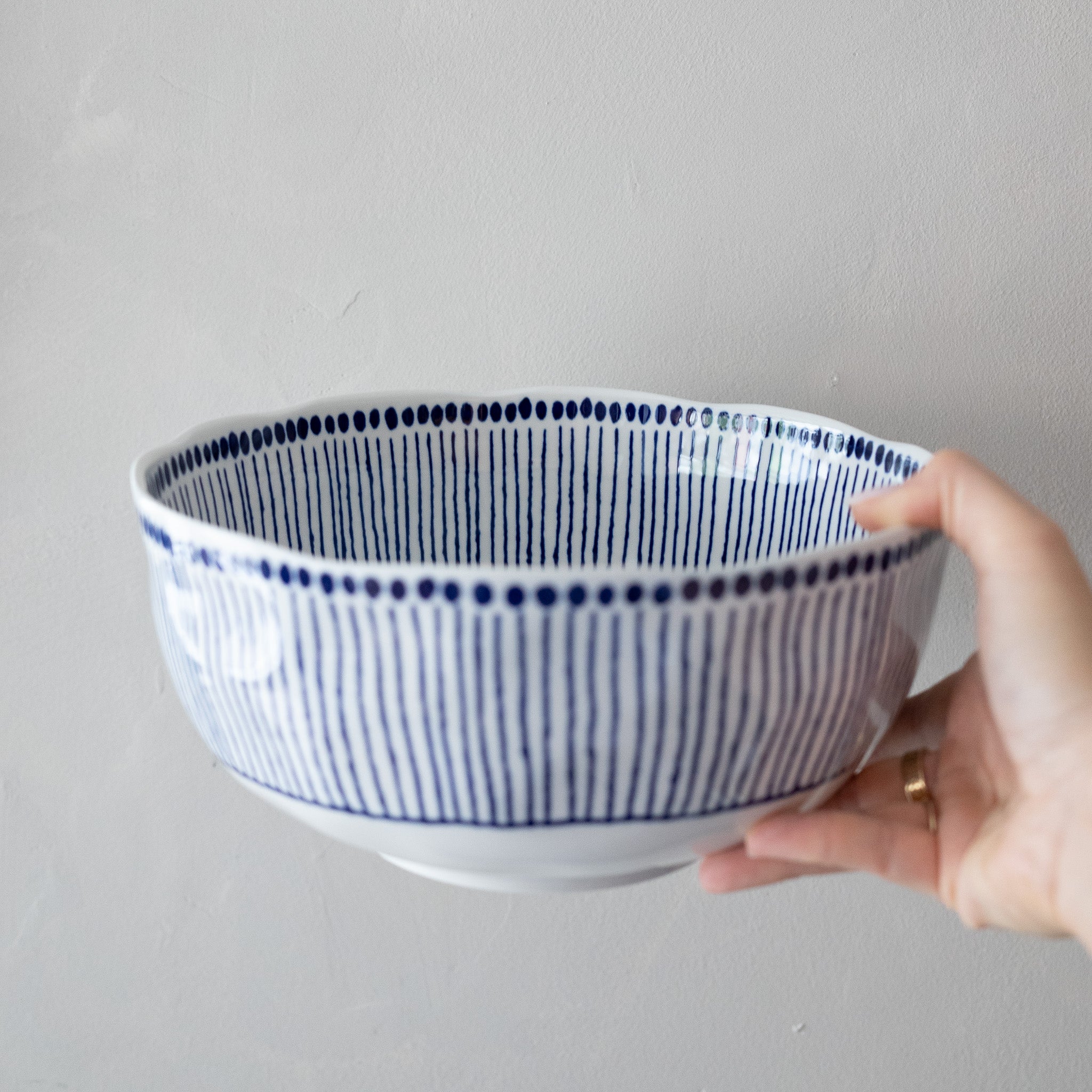 Sprout Stamped Mixing Bowl