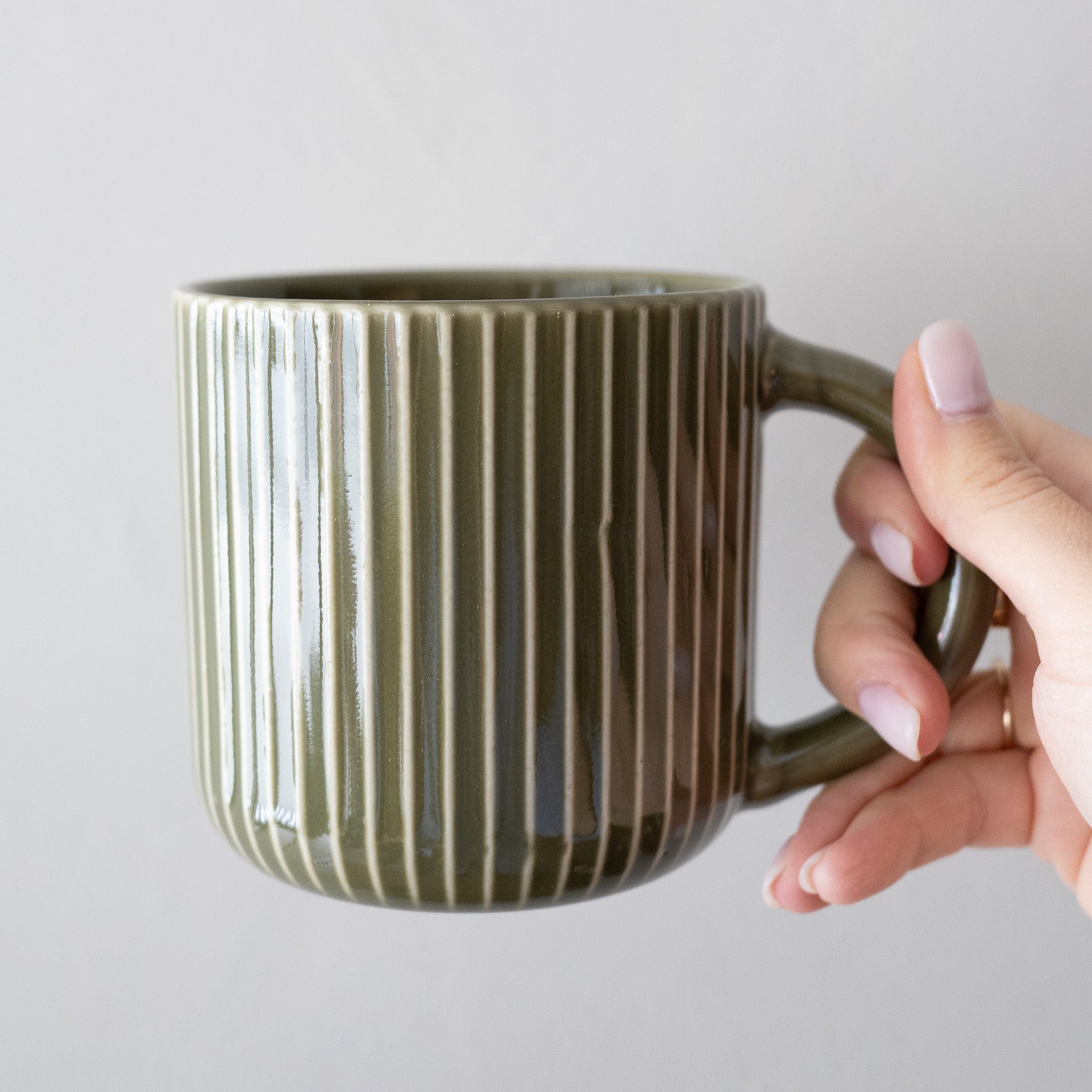 Branch Fluted Mug