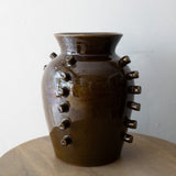 Nolan Hobnails Terracotta Vase