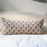 Bloom Block Print Pillow