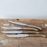 Laguiole Wood Handle Steak Knife - Set of 4