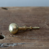 Antique Round Gold Knobs