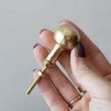 Antique Round Gold Knobs