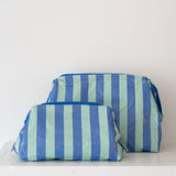 Striped Toiletry Bag