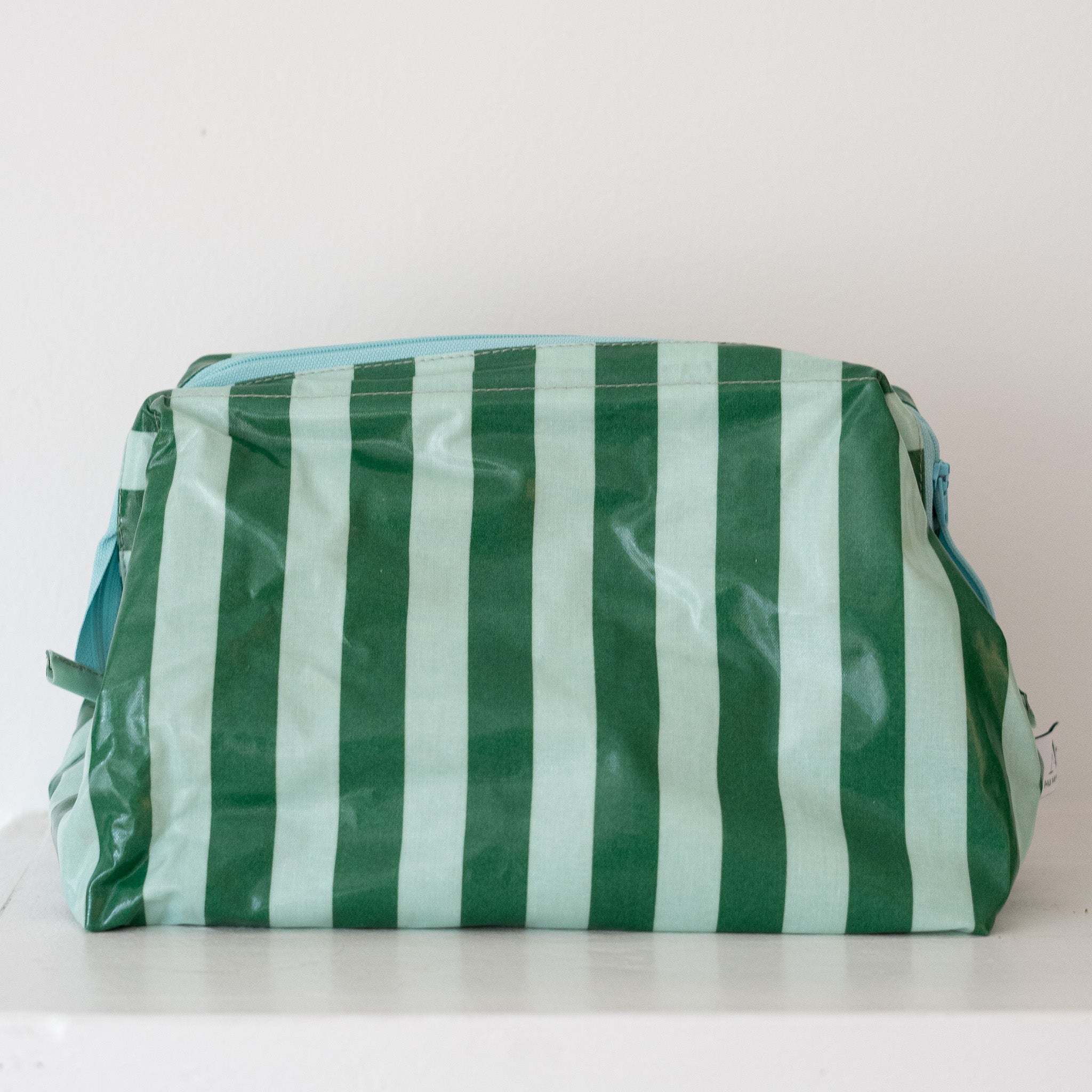 Striped Toiletry Bag