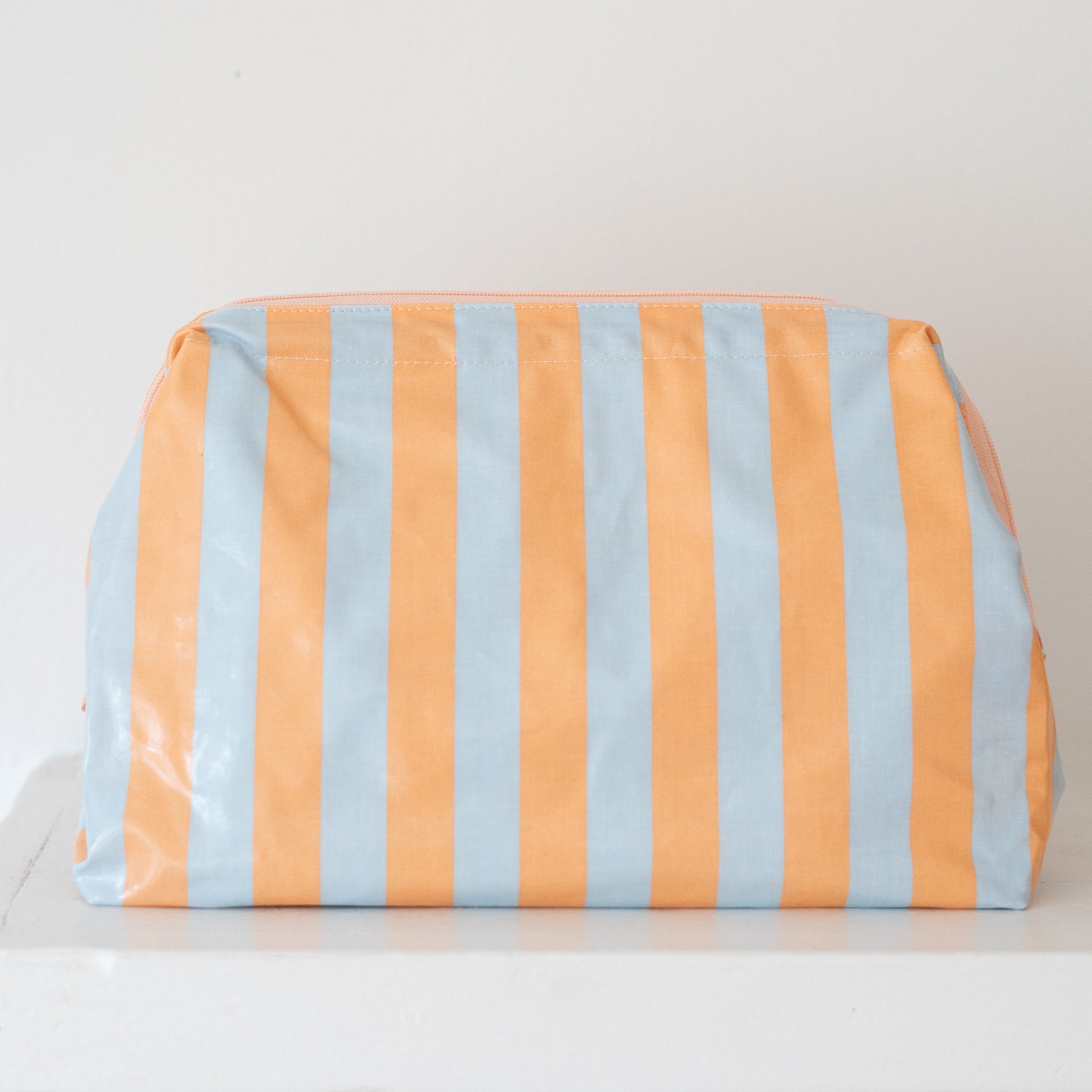 Striped Toiletry Bag