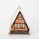 A-Frame Cabin Ornament