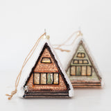 A-Frame Cabin Ornament