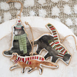 Winter Animals Ornament