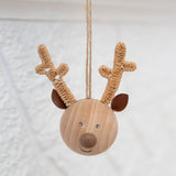 Reindeer Faces Ornament