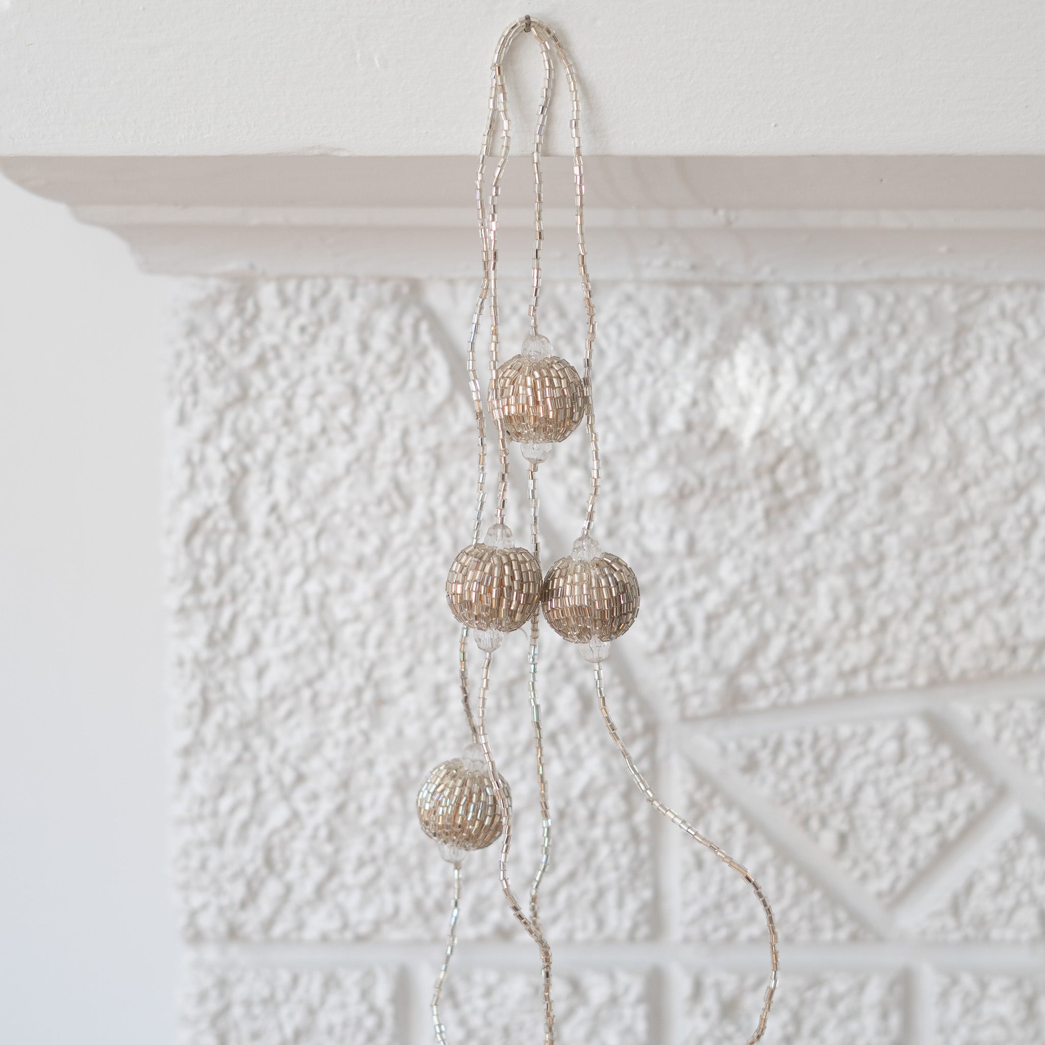 Small Glass Bead Ball Garland