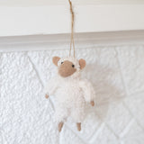 Wooly Standing Sheep Ornament